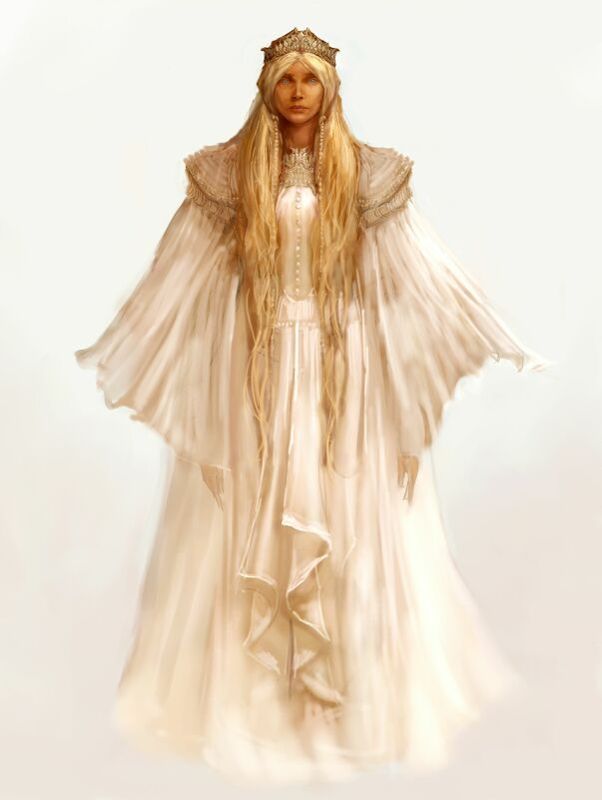 The Lord of the Rings: The Fellowship of the Ring Concept Art (The Lord of the Rings: The Fellowship of the Ring Game Assets disc (November 2002)): Galadriel