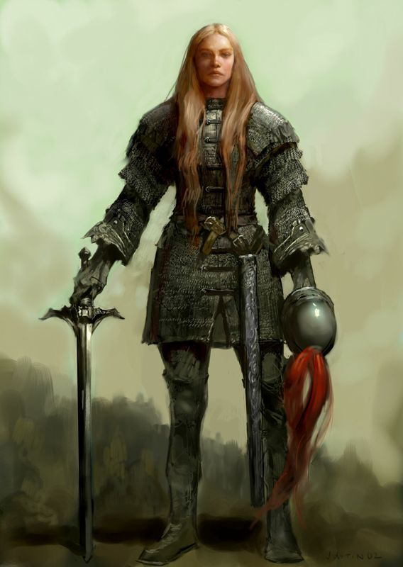 The Lord of the Rings: The Fellowship of the Ring Concept Art (The Lord of the Rings: The Fellowship of the Ring Game Assets disc (November 2002)): Eowyn