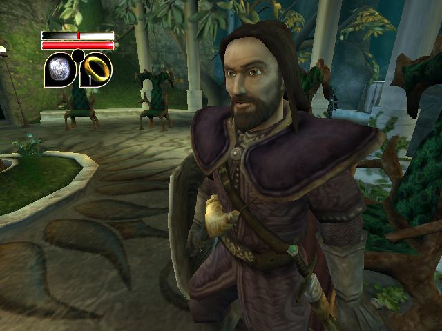 The Lord of the Rings: The Fellowship of the Ring Screenshot (The Lord of the Rings: The Fellowship of the Ring Game Assets disc (November 2002)): Boromir (Xbox)