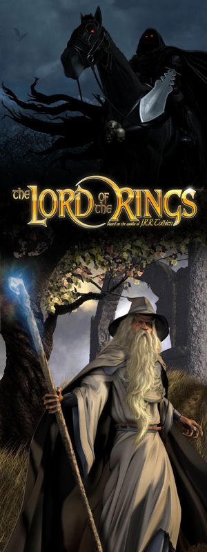 The Lord of the Rings: The Fellowship of the Ring Other (The Lord of the Rings: The Fellowship of the Ring Game Assets disc (November 2002)): Poster with Dark Rider & Gandalf