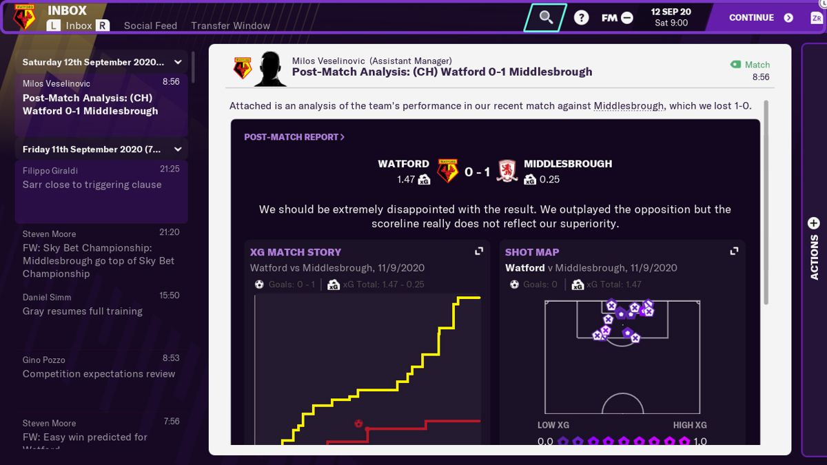 Football Manager 2021 Touch Screenshot (Nintendo.com.au)