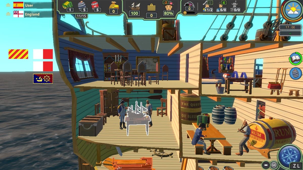 Her Majesty's Ship Screenshot (Nintendo.com.au)