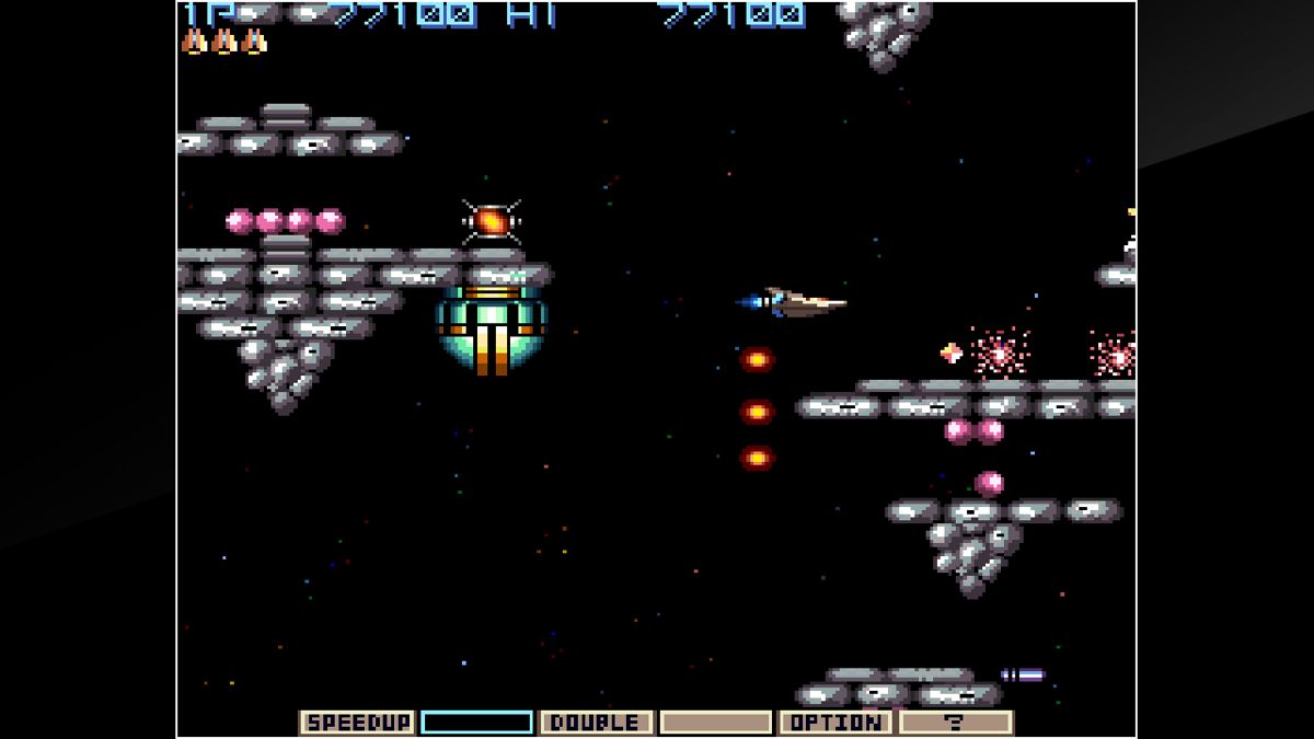 Gradius Screenshot (Nintendo.co.jp)