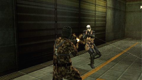 Metal Gear Solid: Portable Ops Plus Screenshot (Konami On Screen Line-Up 2007|2008 Press Kit): Battle01