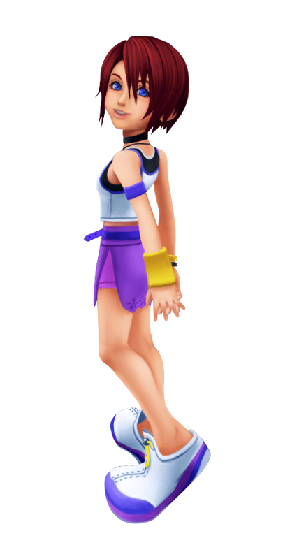 Kingdom Hearts Render (Official Press Kit - CG Character Renders): Kairi CG character model