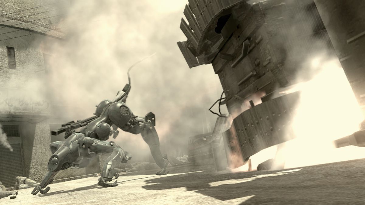 Metal Gear Solid 4: Guns of the Patriots Screenshot (Konami On Screen Line-Up 2007|2008 Press Kit): GC 2007