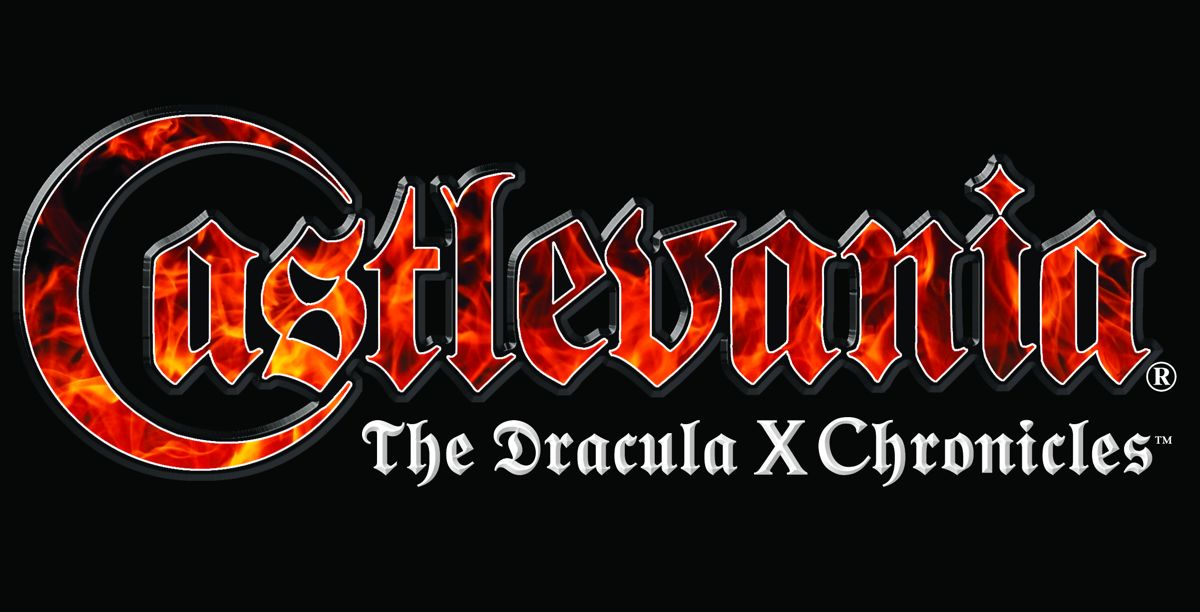 Castlevania: The Dracula X Chronicles Logo (Konami On Screen Line-Up 2007|2008 Press Kit)