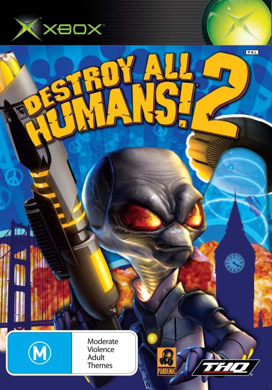 Destroy All Humans! 2 Other (Destroy All Humans 2 Assets Disc): Xbox Australian packshot