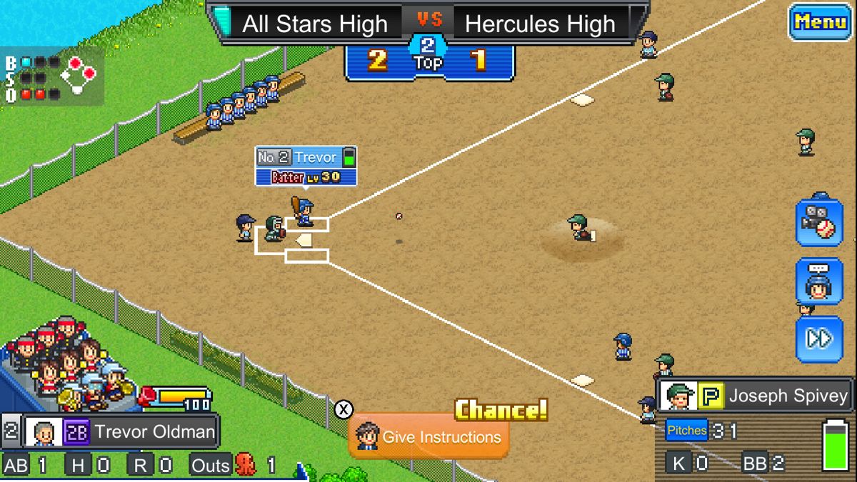 Home Run High Screenshot (Nintendo.com)