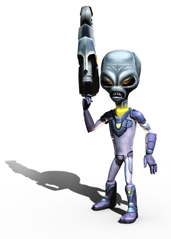 Destroy All Humans! 2 Render (Destroy All Humans 2 Assets Disc): Crypto