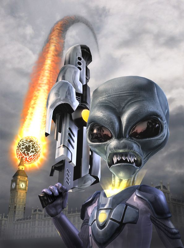 Destroy All Humans! 2 Render (Destroy All Humans 2 Assets Disc): Cover meteor