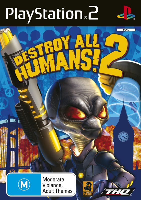 Destroy All Humans! 2 Other (Destroy All Humans 2 Assets Disc): PS2 Australian packshot