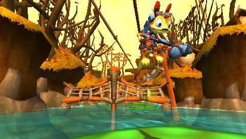 Daxter Screenshot (Daxter Press Disc): Lumber Mill