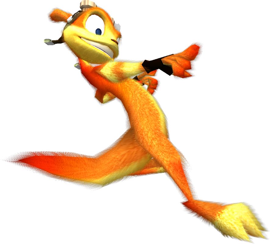 Daxter Render (Daxter Press Disc): Daxter Surfing