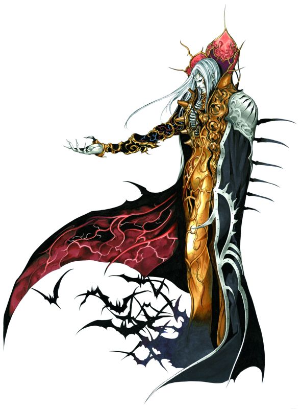 Castlevania Judgment Concept Art (Konami Press Assets Line-Up 2008|2009): Dracula