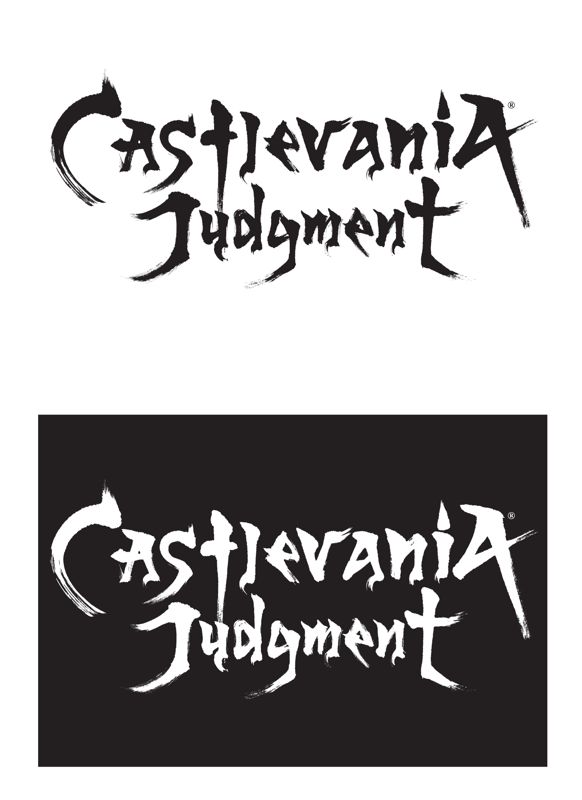 Castlevania Judgment Logo (Konami Press Assets Line-Up 2008|2009)