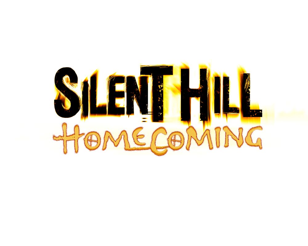 Silent Hill: Homecoming Logo (Konami Press Assets Line-Up 2008|2009): White
