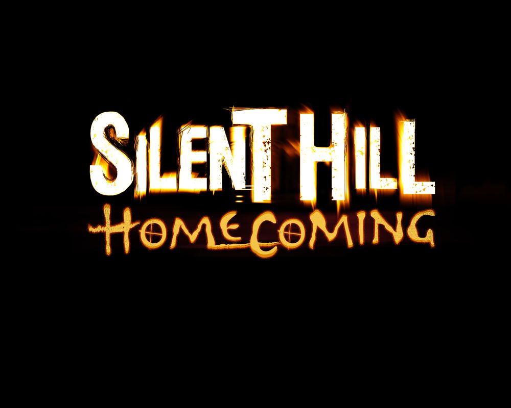 Silent Hill: Homecoming Logo (Konami Press Assets Line-Up 2008|2009): Black