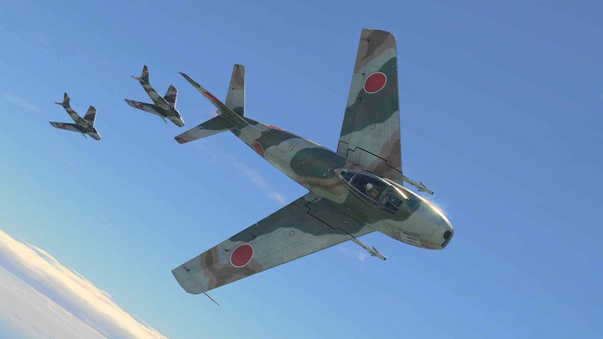 War Thunder: JASDF Sabre official promotional image - MobyGames