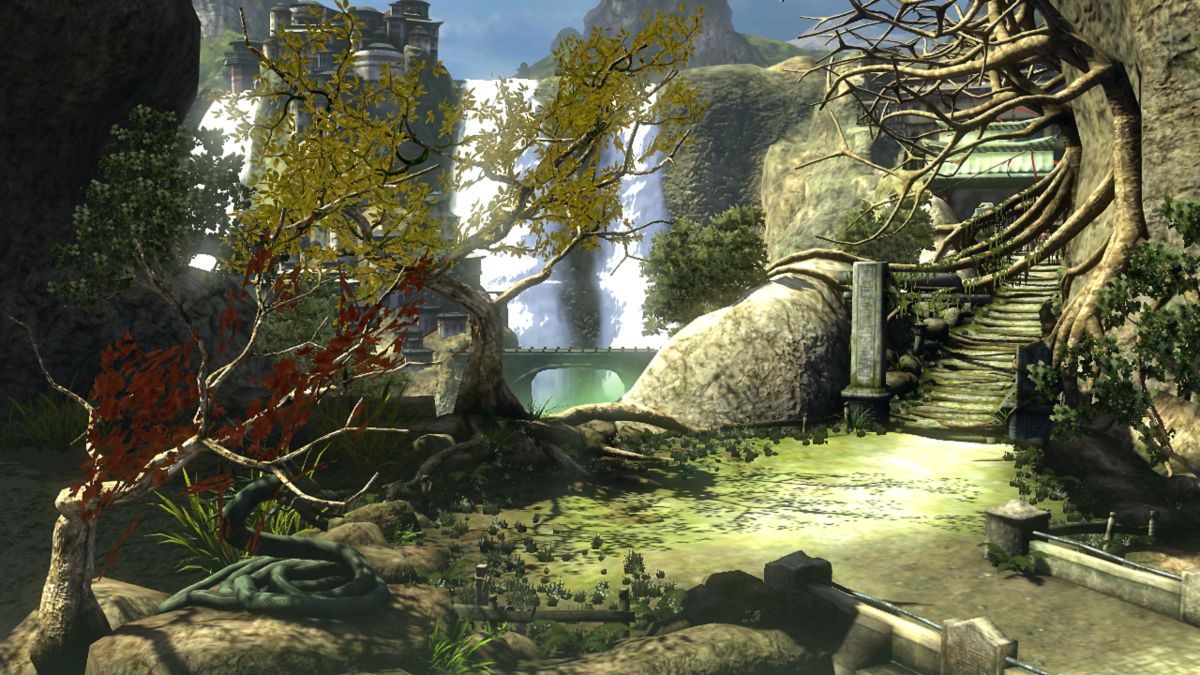 Heavenly Sword Screenshot (Heavenly Sword Press Disc): Environment