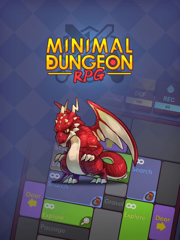 Minimal Dungeon RPG Screenshot (iTunes Store)
