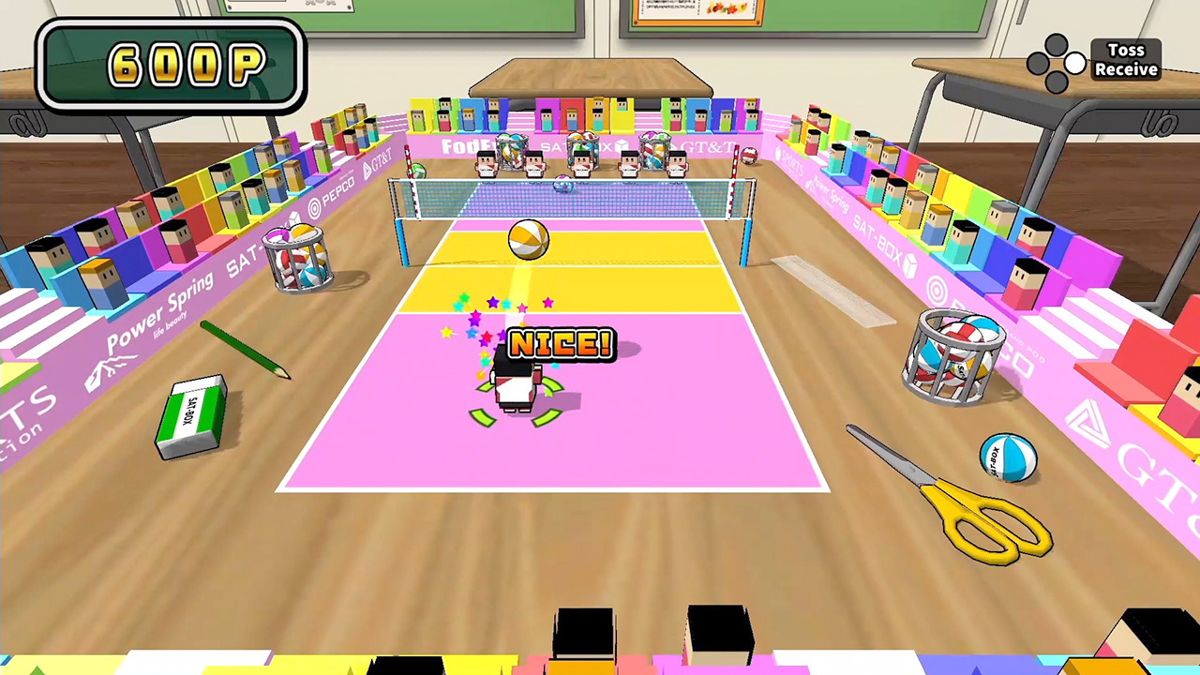 Desktop Volleyball Screenshot (Nintendo.com.au)