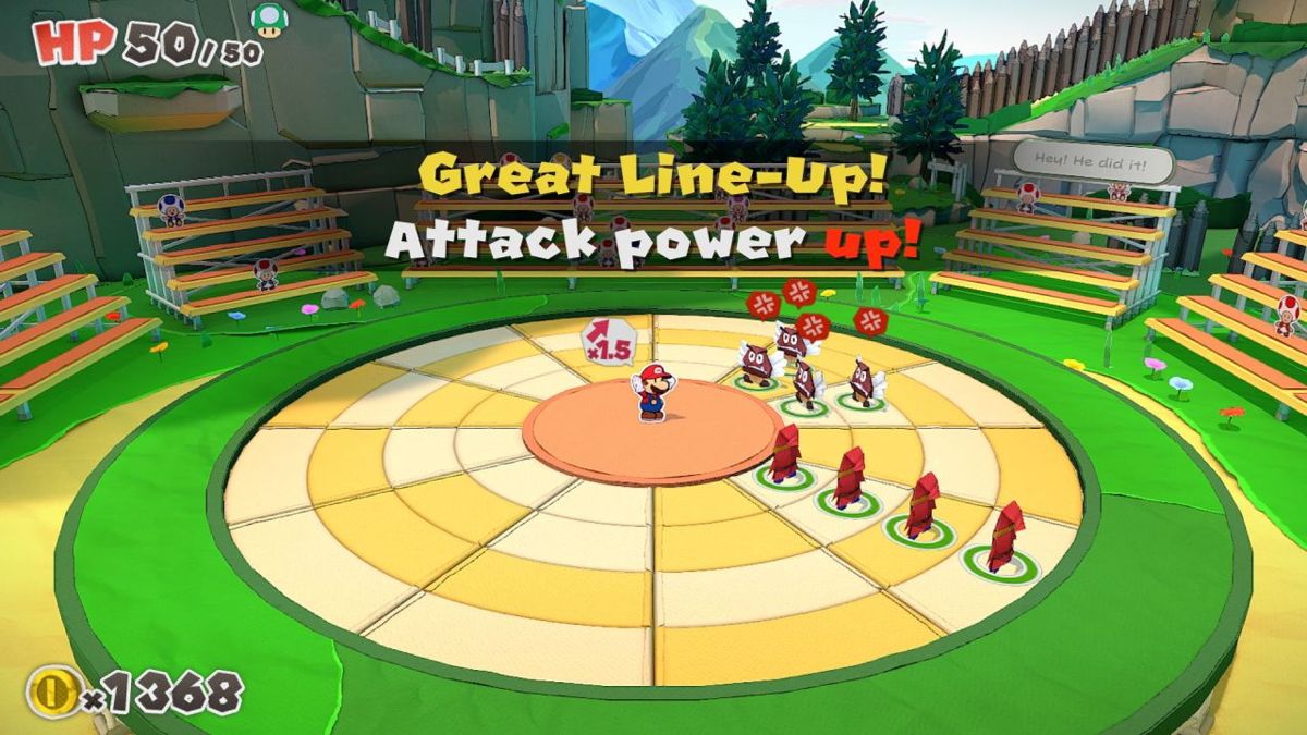 Paper Mario: The Origami King Screenshot (Nintendo.com.au)