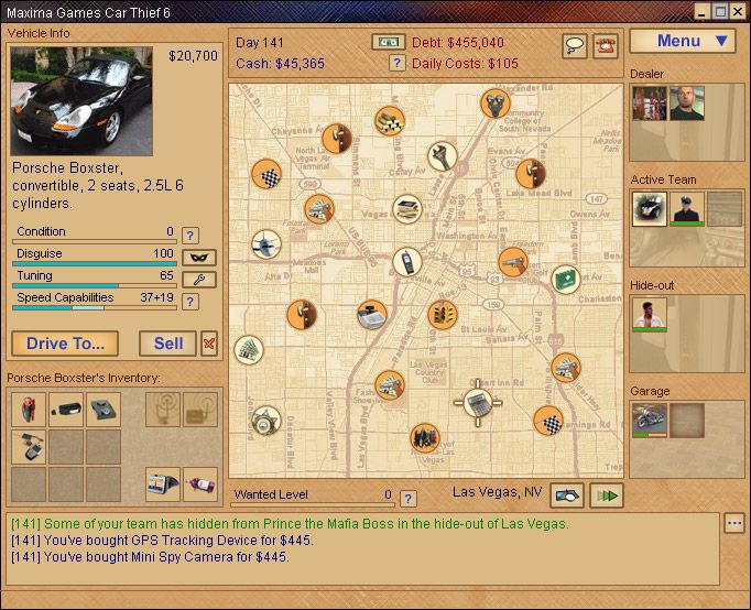 Car Thief 6: Night Crime Screenshot ( Maxima Games website): Screen 1