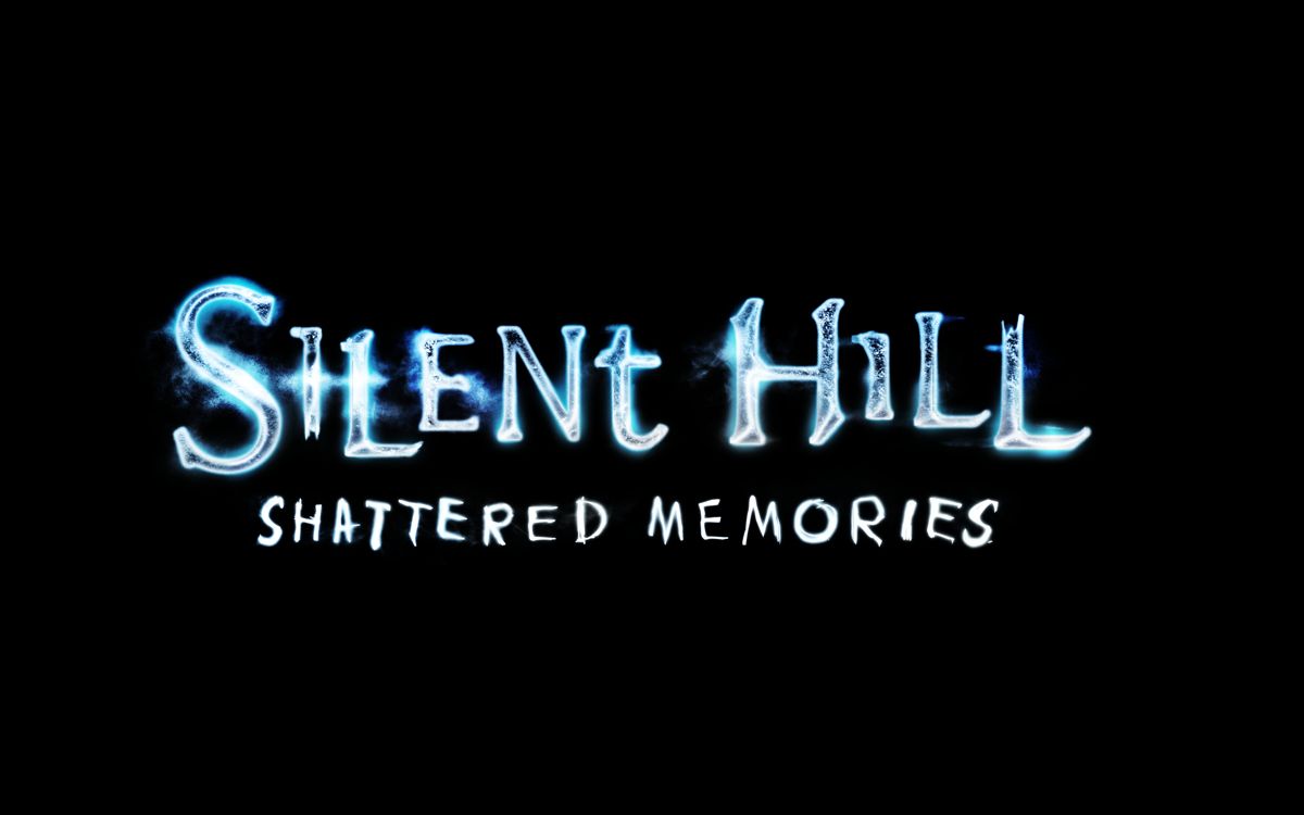 Silent Hill: Shattered Memories Logo (Mindscape - Konami): On Black