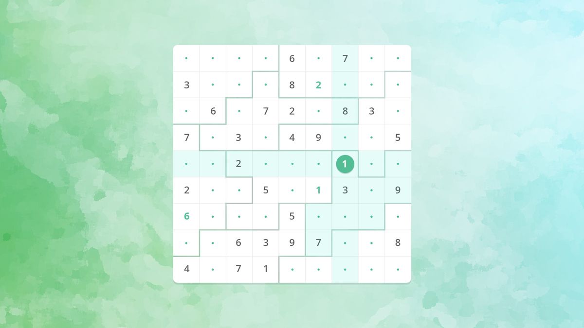 Sudoku Jigsaw Screenshot (Steam)