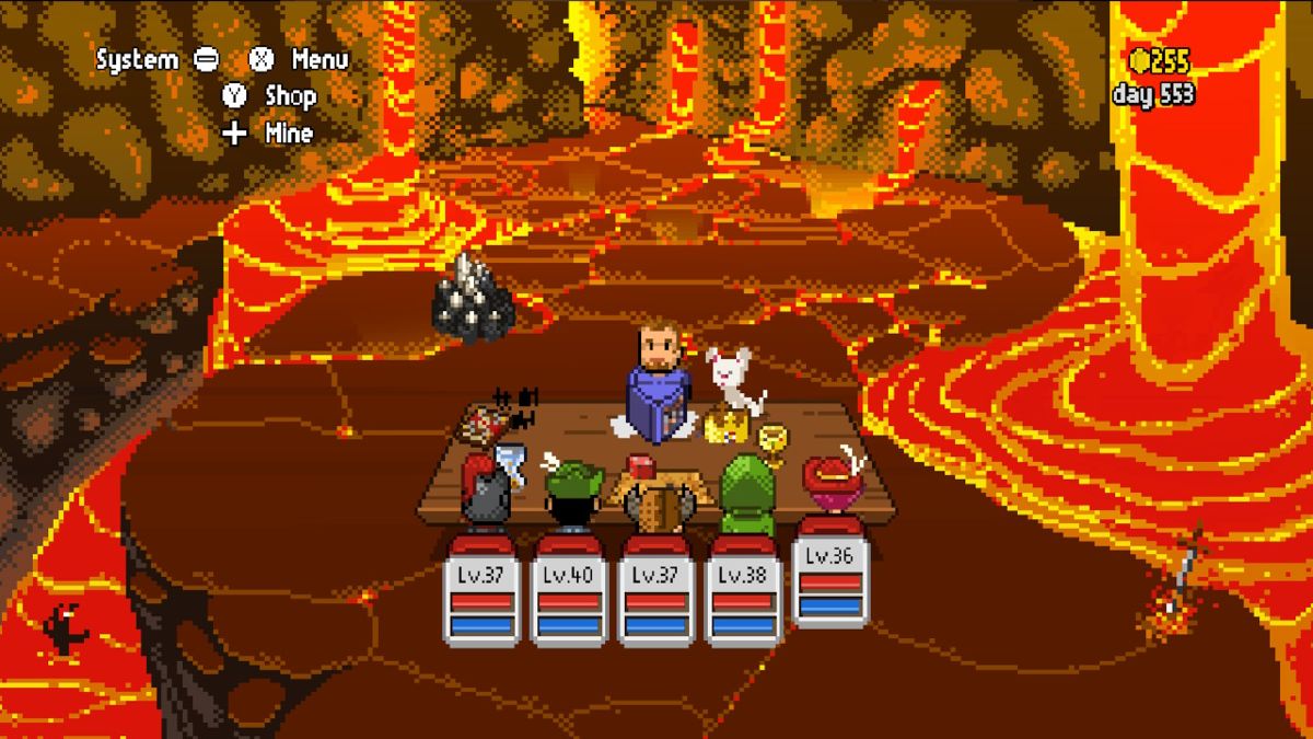 Knights of Pen & Paper: +1 Deluxier Edition Screenshot (Nintendo.com)