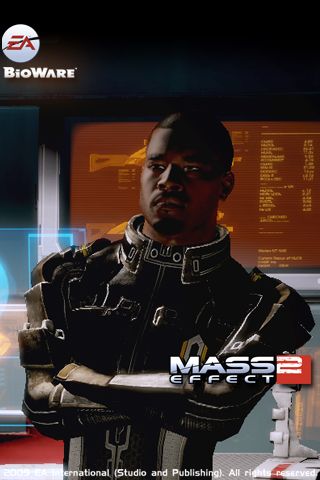 Mass Effect 2 Wallpaper (Official Web Site (2016)): Mobile (320x480)