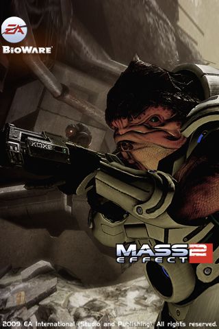 Mass Effect 2 Wallpaper (Official Web Site (2016)): Mobile (320x480)