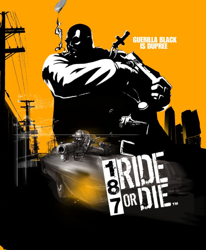 187: Ride or Die Concept Art (187: Ride or Die Press Kit): Guerilla Black is Dupree