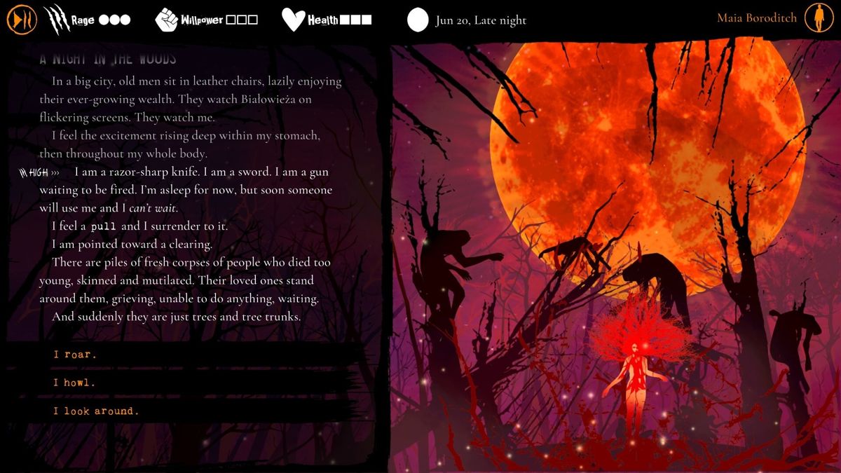 Werewolf: The Apocalypse - Heart of the Forest Screenshot (Steam)