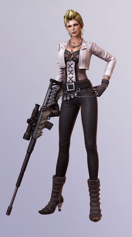 Lollipop Chainsaw Render (Lollipop Chainsaw Asset Disc): Cordelia Starling