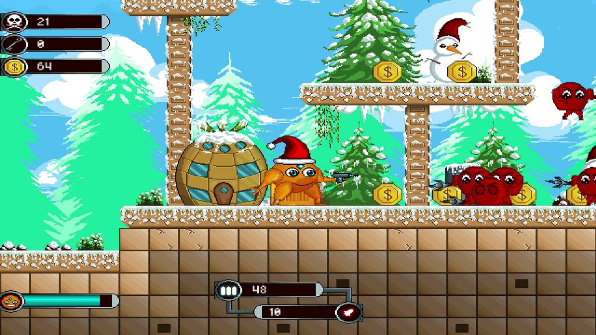 Orange Santa Screenshot (Steam)
