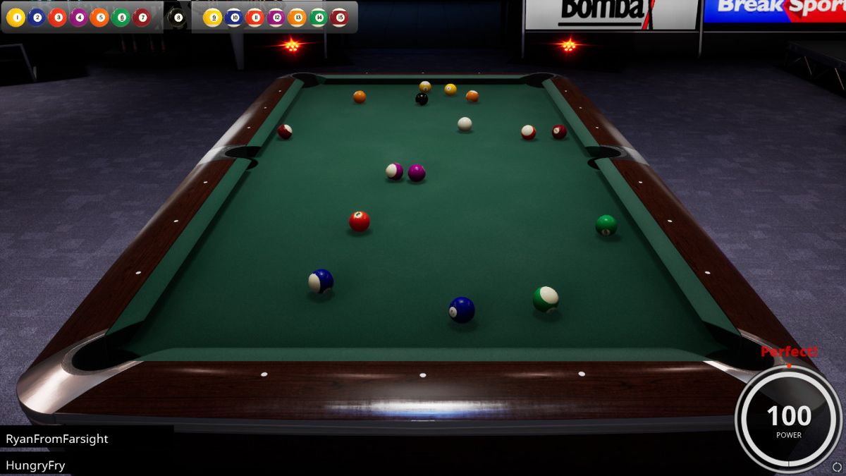 Brunswick Pro Billiards Screenshot (Nintendo.com.au)