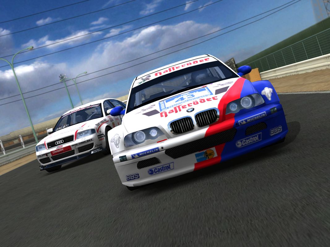 Forza Motorsport Screenshot (Forza Assets Disc): BMW M3-GTR and 2003 Audi RS 6