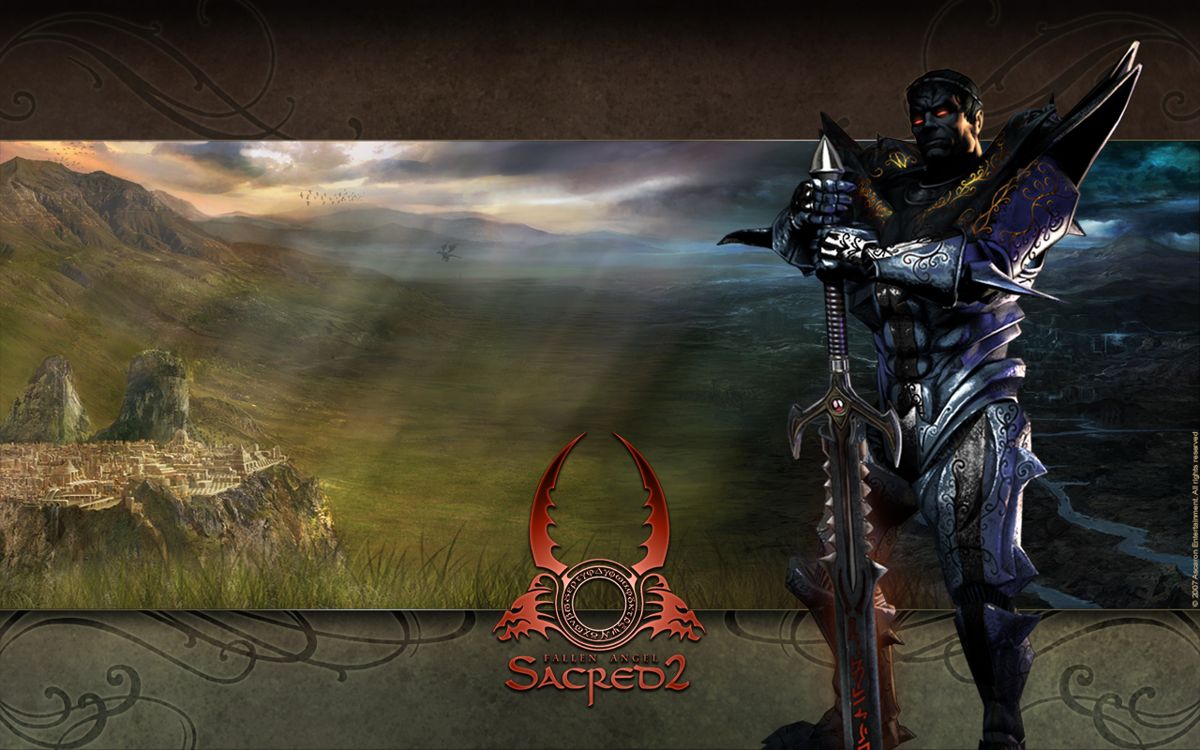 Sacred 2: Fallen Angel Wallpaper ( Sacred 2: Fallen Angel Digital Press-Kit): Shadow Warrior 2 (Shadow)