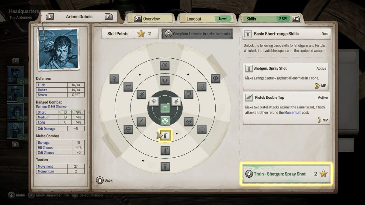 Achtung! Cthulhu Tactics Screenshot (Nintendo.co.nz)