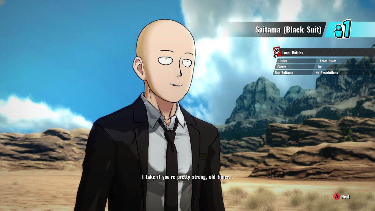 One Punch Man: A Hero Nobody Knows - Pre-Order DLC Pack Screenshot (Steam)