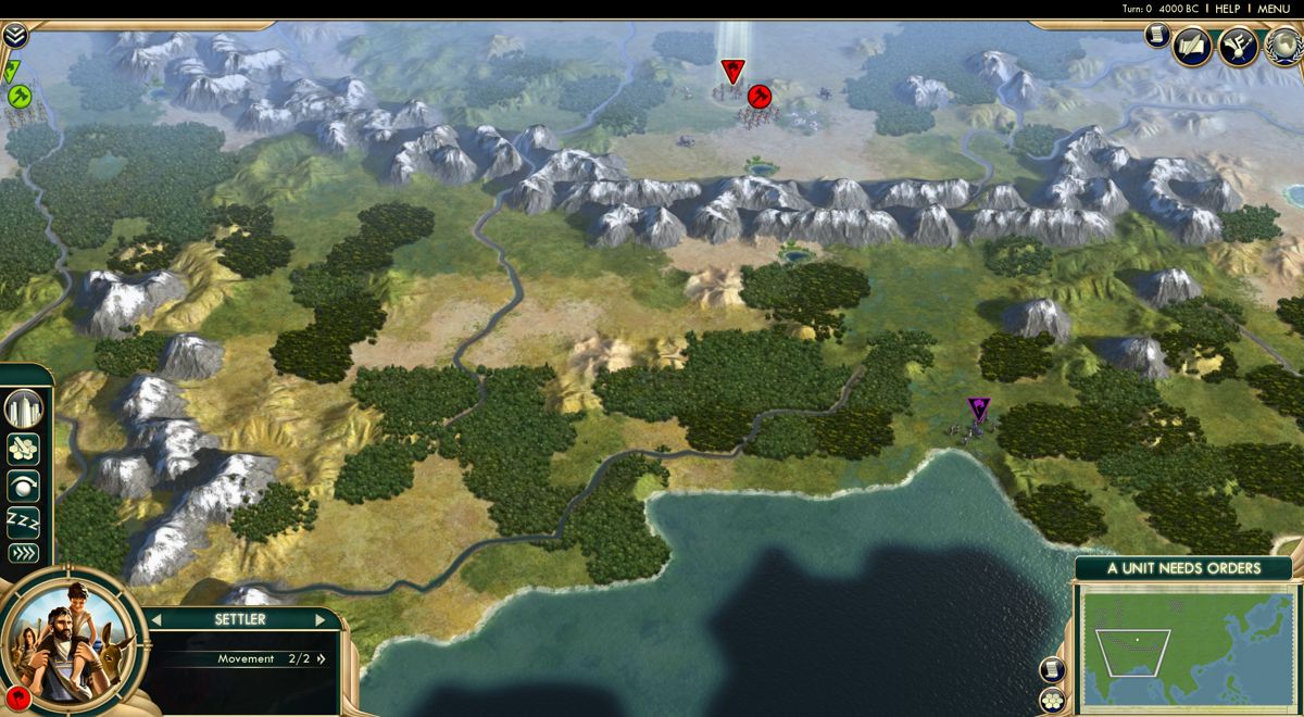 Sid Meier's Civilization V: Scrambled Continents Map Pack Screenshot (Steam)
