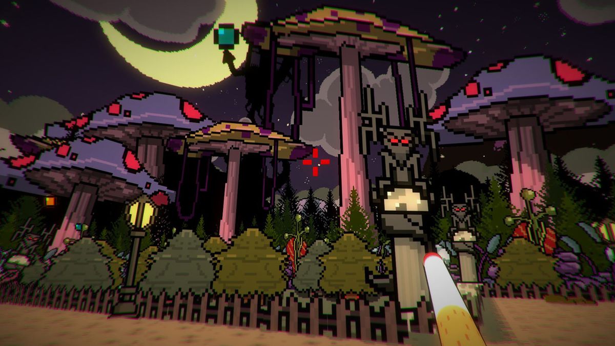 Jacob Jazz's Baobabs Mausoleum.: Episode 1 - Ovnifagos Don't Eat Flamingos. Screenshot (Nintendo.co.nz)