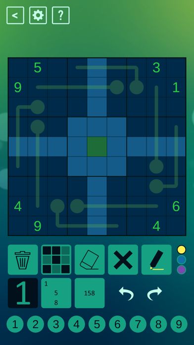 Thermo Sudoku Screenshot (iTunes Store)
