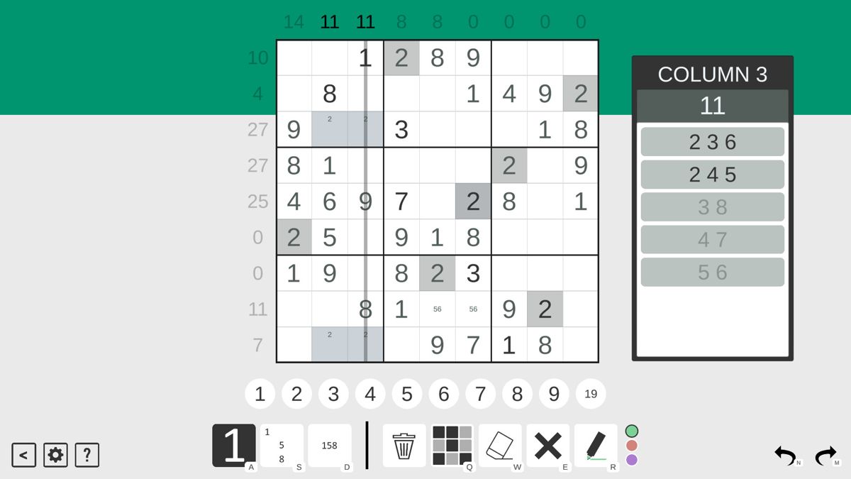 Sandwich Sudoku Screenshot (Steam)