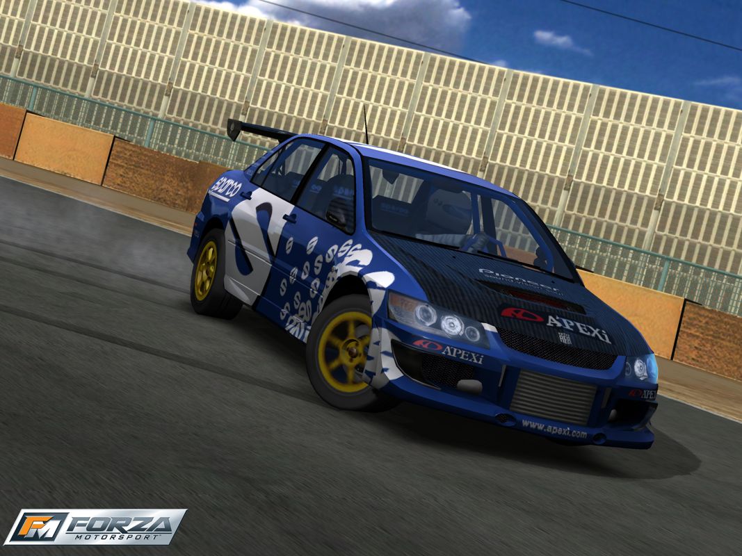 Forza Motorsport Screenshot (Forza Assets Disc): 2004 Sparco Lancer Evolution VIII
