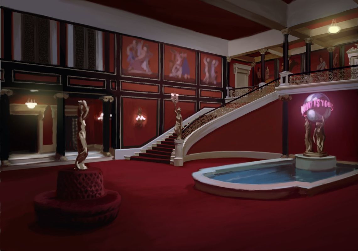 Scarface: The World Is Yours Concept Art (Scarface: The World Is Yours EPK): Mansion interior