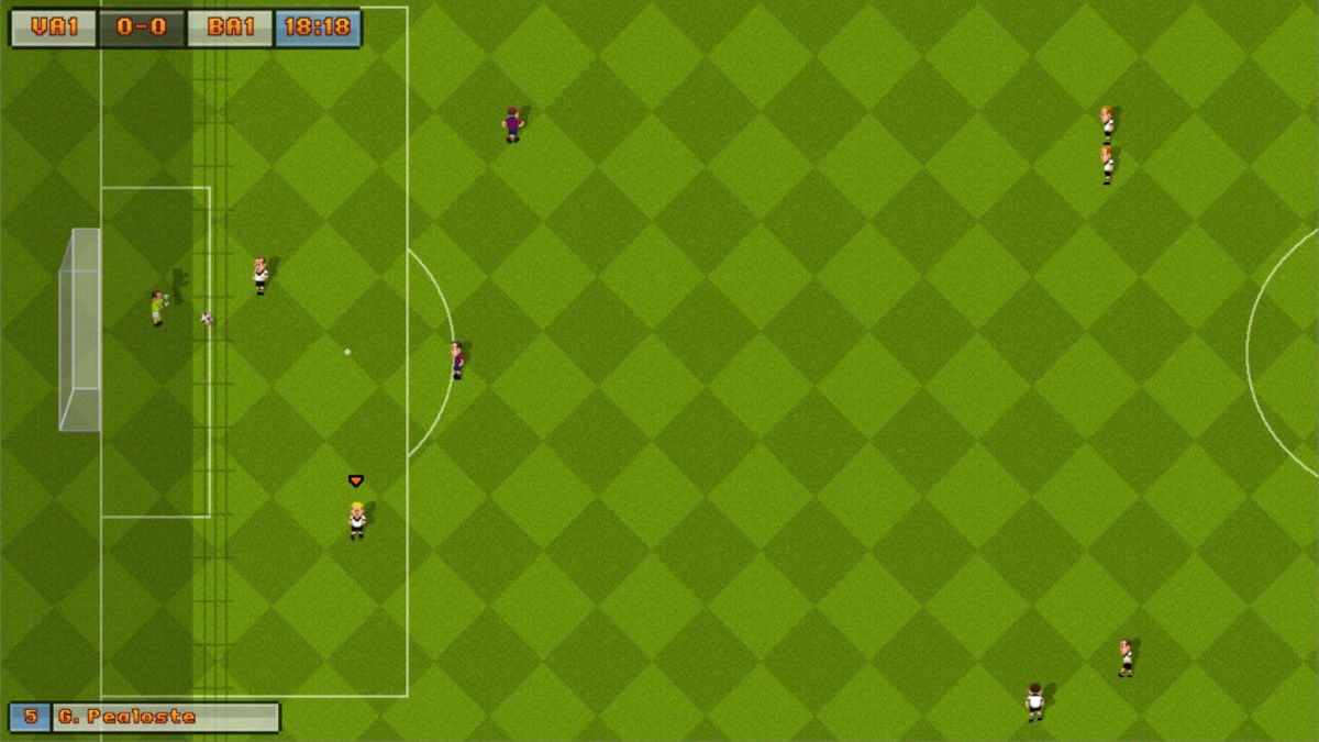 16-Bit Soccer Screenshot (Nintendo.co.jp)