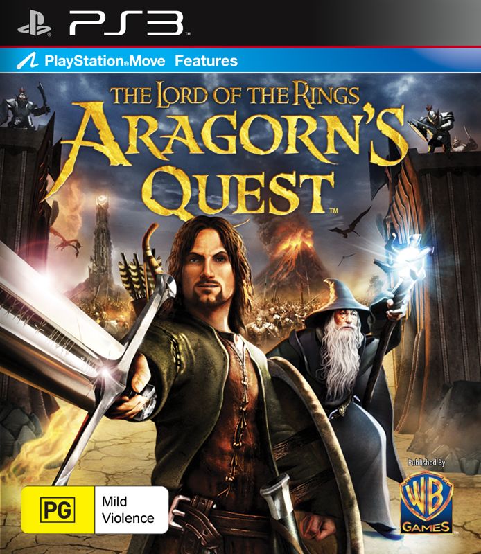 The Lord of the Rings: Aragorn's Quest Other (The Lord of the Rings: Aragorn's Quest / Super Scribblenauts Review Assets Disc): PS3 box art